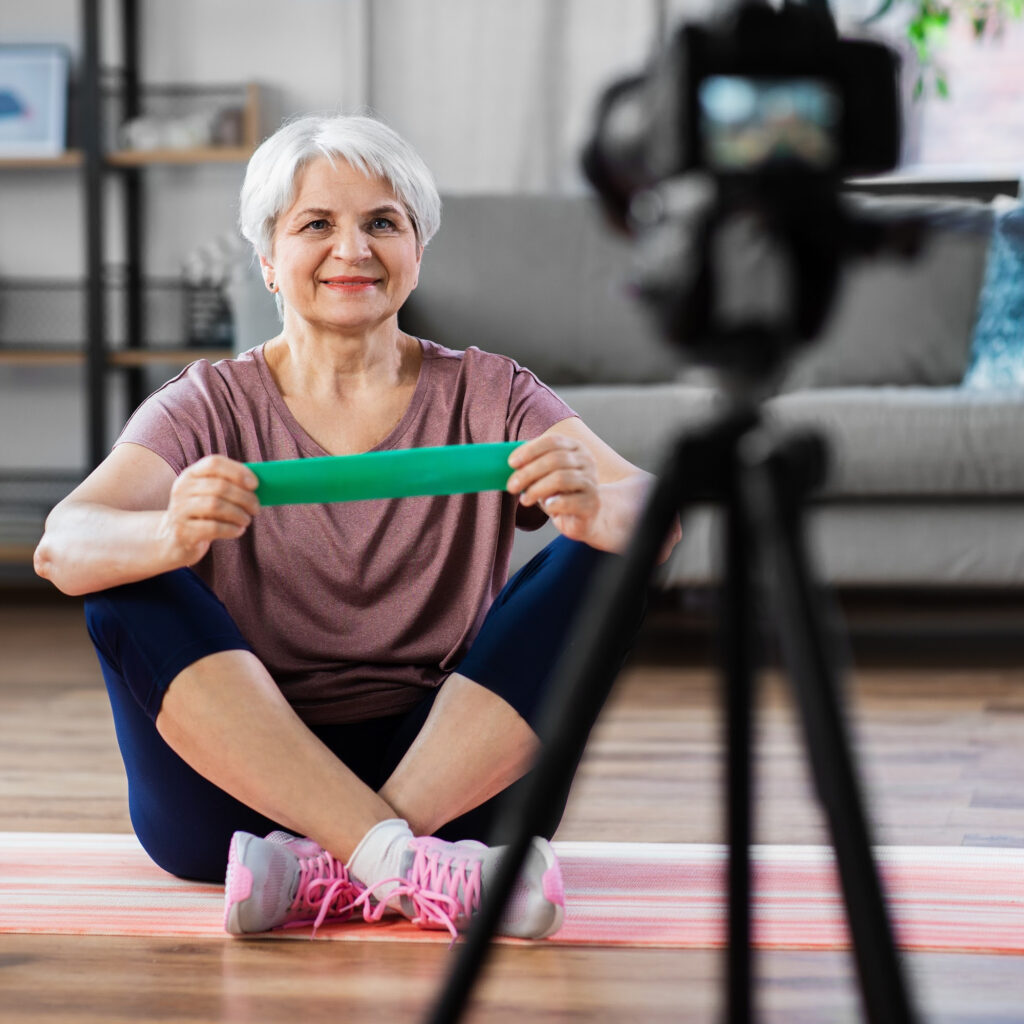 Senior YouTuber Yoga