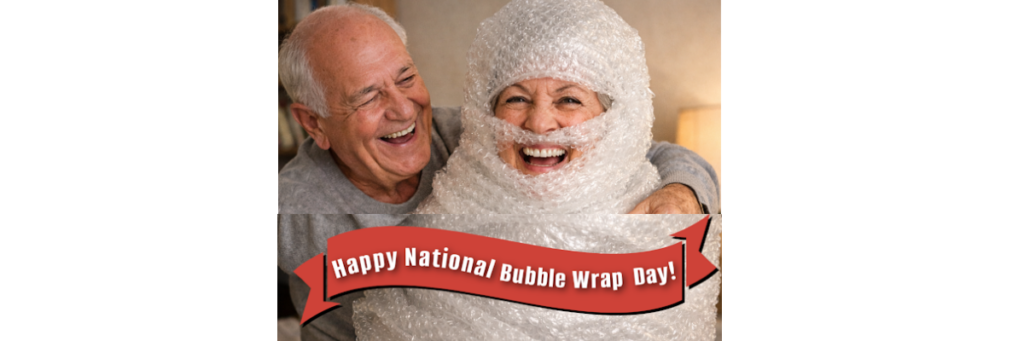 Happy National Bubble wrap appreciation day January 27