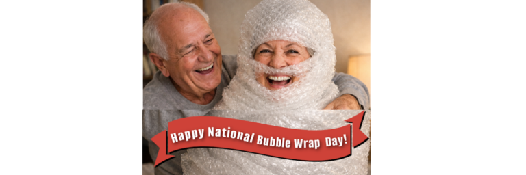 Happy National Bubble wrap appreciation day January 27