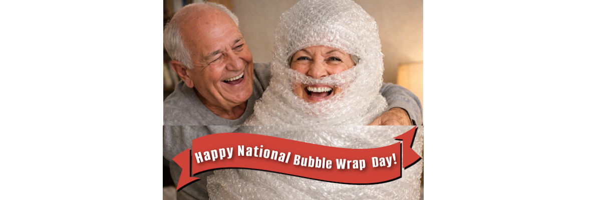 Happy National Bubble wrap appreciation day January 27